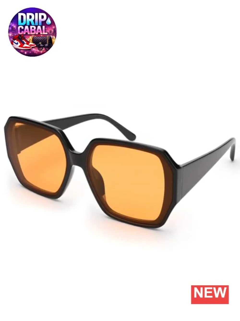 Oversized Square Sunglasses for Women Trendy Fashion UV400 Protection